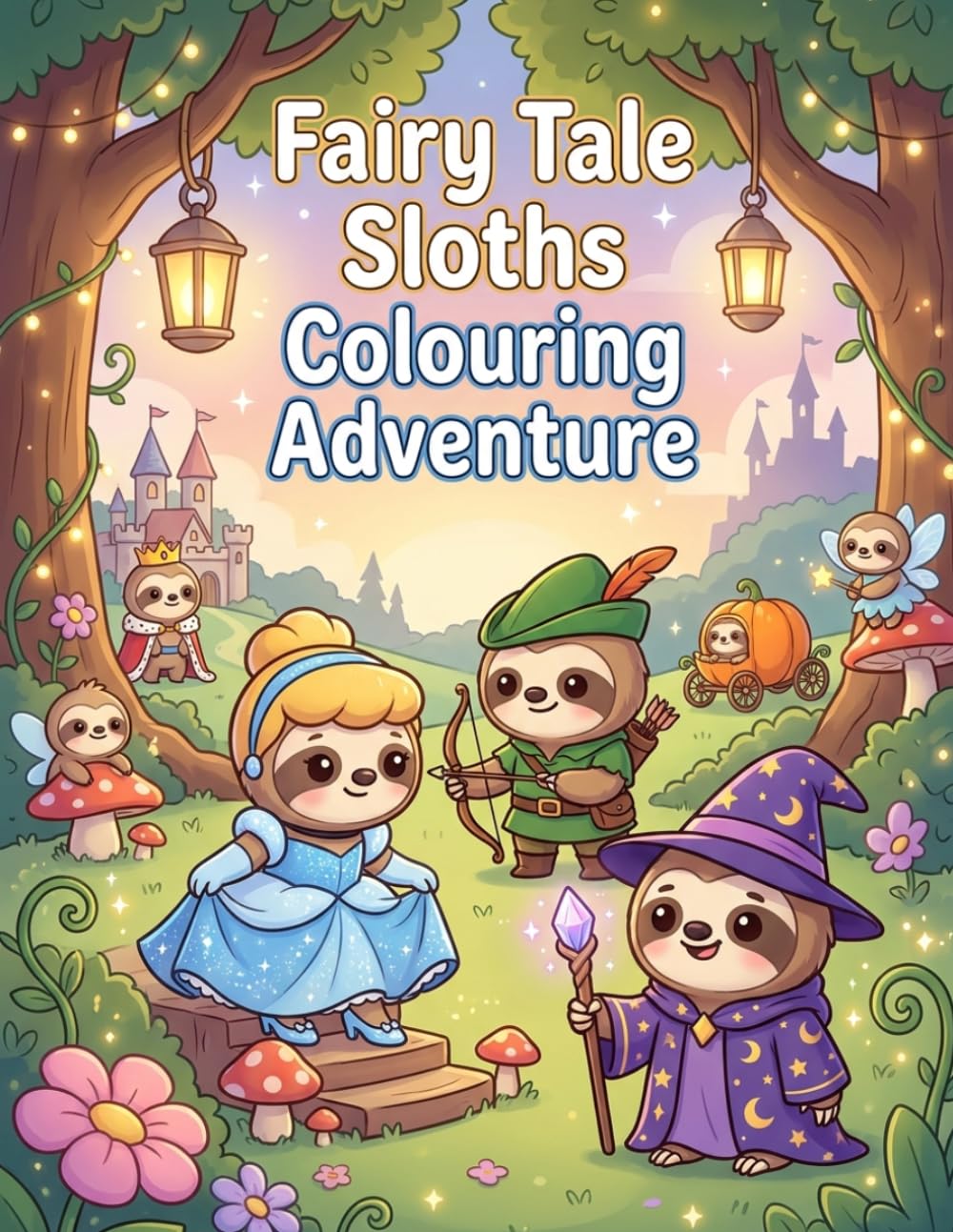 Fairy Tale Sloths: Colouring Adventure baixar o livro de graça