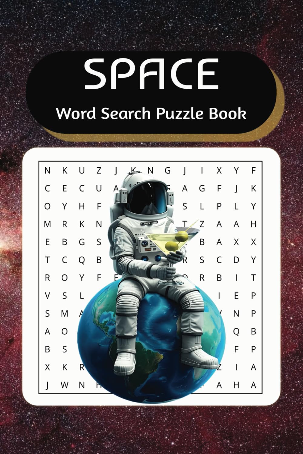Space Word Search Book: A Space Themed Word Search Puzzle for Adults, Seniors, and Teens baixar livro de graça