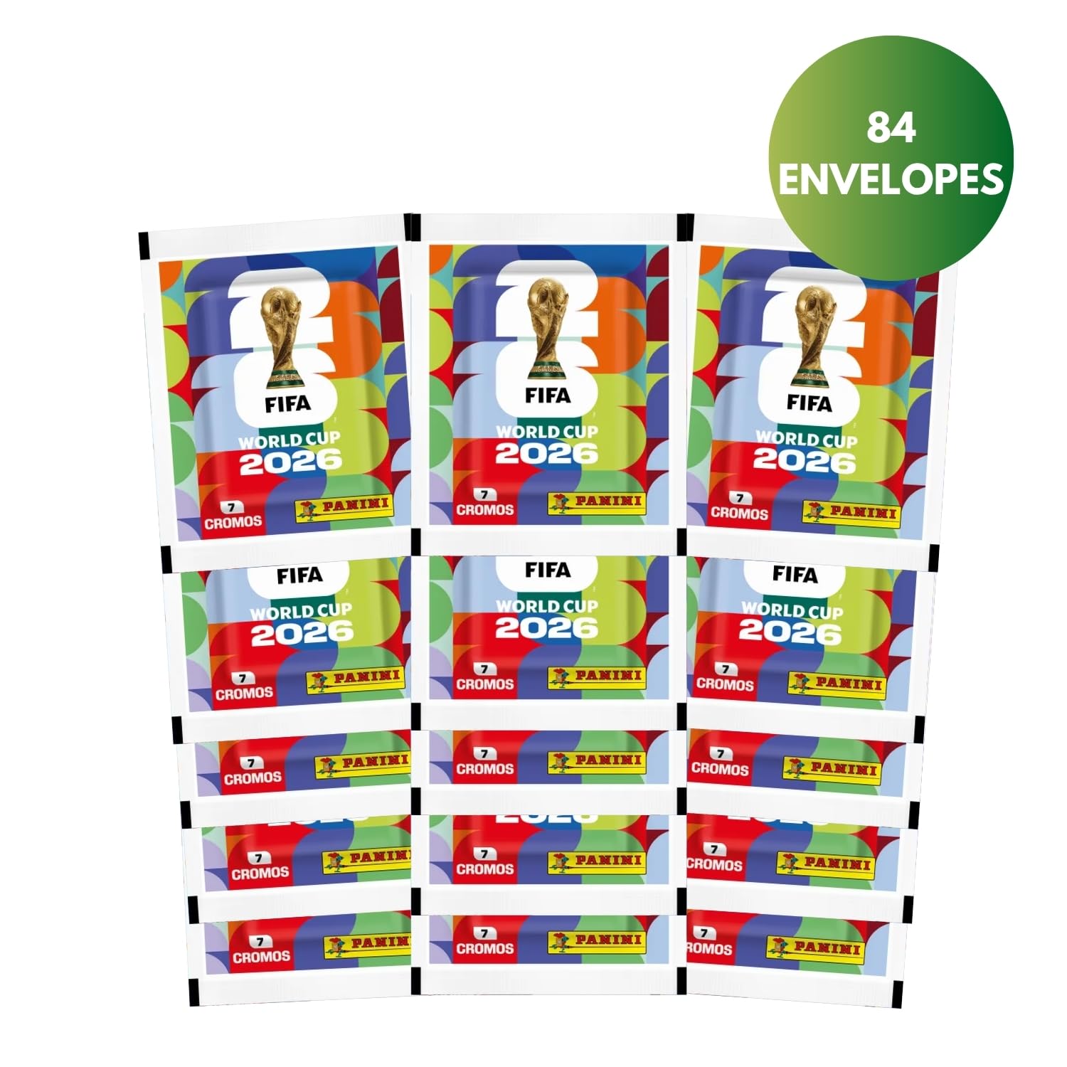 ler totalmente Kit Figurinhas Copa Do Mundo 2026 - CARTELA + 84 envelopes (588 Figurinhas)