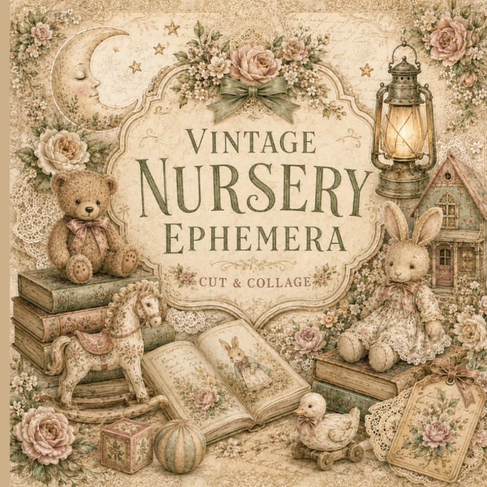 capítulo por capítulo baixar Vintage Nursery Ephemera Cut & Collage: Storybook Illustrations, Heirloom Papers & Whimsical Treasures for Junk Journals, Scrapbooking, Card Making and Paper Crafts
