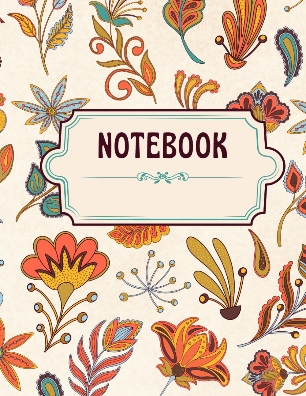 ler totalmente Vintage Floral Flower Journal | Botanical Garden Notebook | Lined Diary for Women, Writers & Dreamers