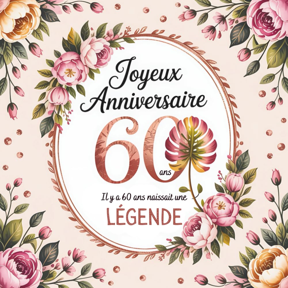 Il Y A 60 Ans Naissait Une Légende: Cadeau Anniversaire Homme Femme | Livre D'or 60 Ans À Compléter De Messages Et Photos baixar o livro de graça
