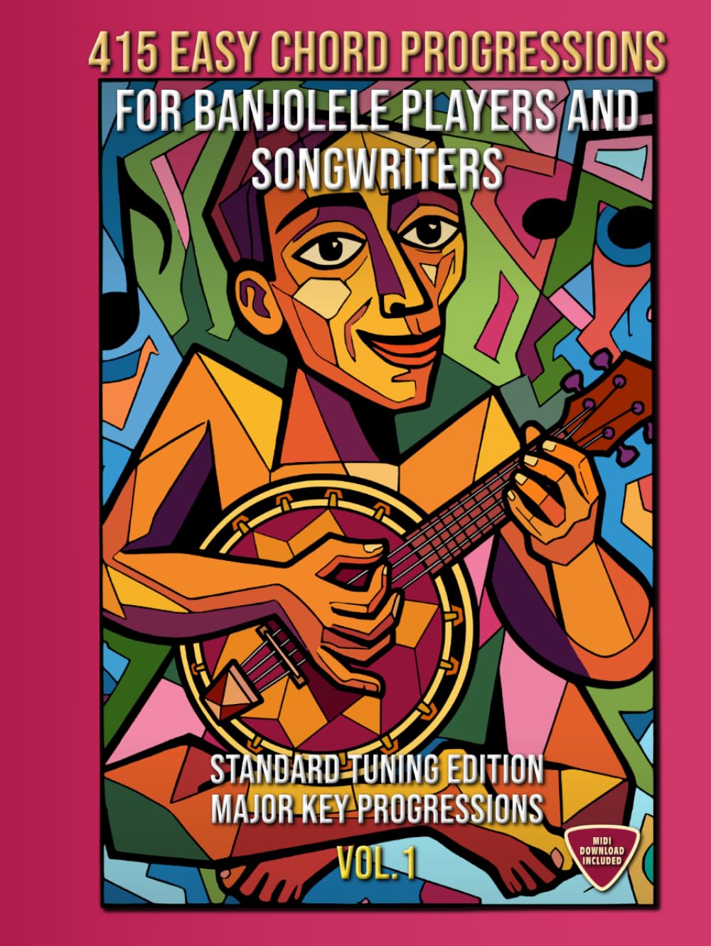 ler totalmente 415 Easy Chord Progressions for Banjolele Players and Songwriters. Vol. 1: Major Key Progressions. Standard Tuning Edition. Notes, Chord Diagrams & Tabs. MIDI Download Included. Beginner to Advanced.
