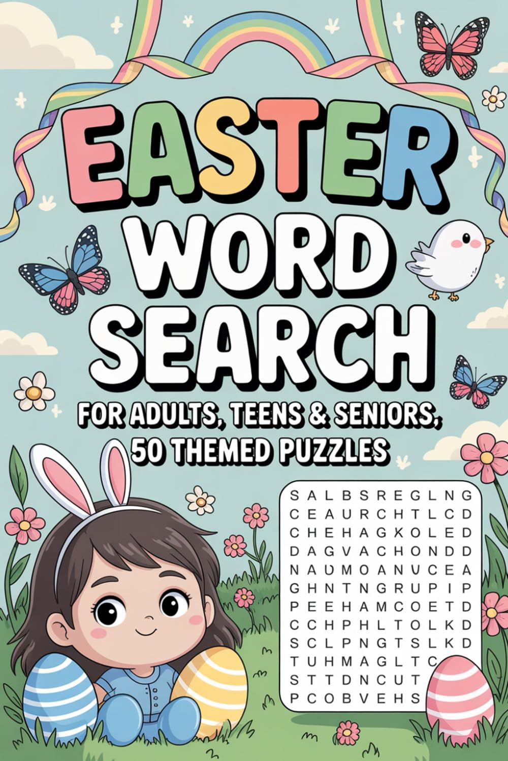 capítulo por capítulo baixar Easter Word Search for Adults, Teens & Seniors: 50 Themed Puzzles: Thoughtful Puzzle Challenge Book with Anytime Use