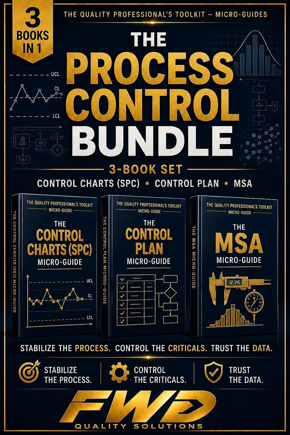 The Process Control Bundle - 3-Book Set: The Practical Guide to SPC, Control Plans, and MSA for Capable Manufacturing (Manufacturing & Process Control) (English Edition) baixar o livro de graça