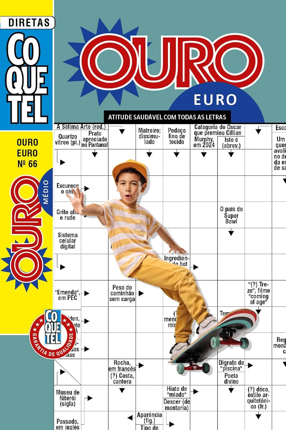 ler totalmente Livro Coquetel Ouro Euro 66: Nível Médio