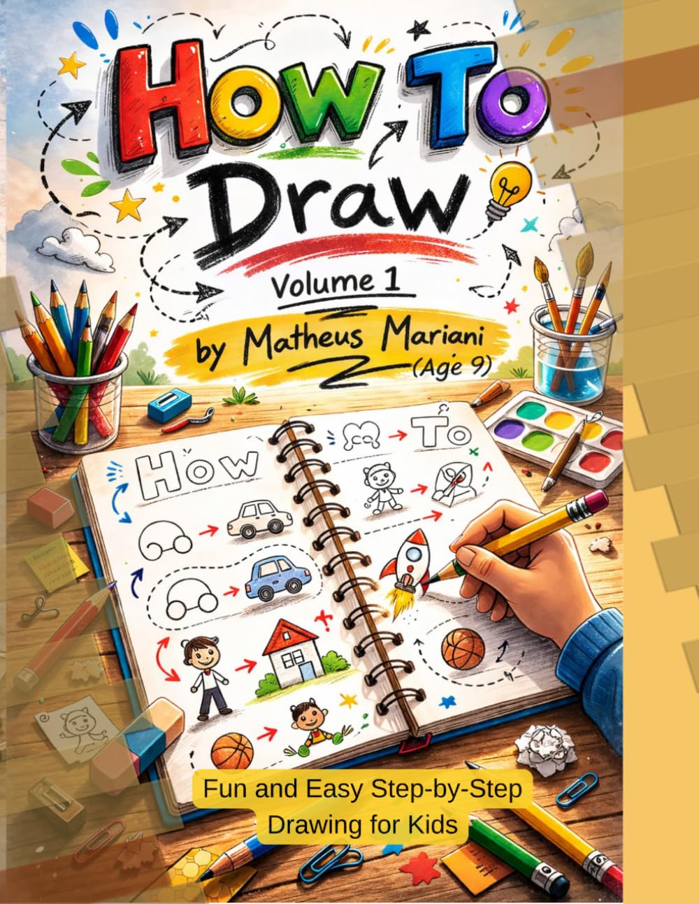 ler totalmente How to Draw – Volume 1: Fun and Easy Step-by-Step Drawing for Kids