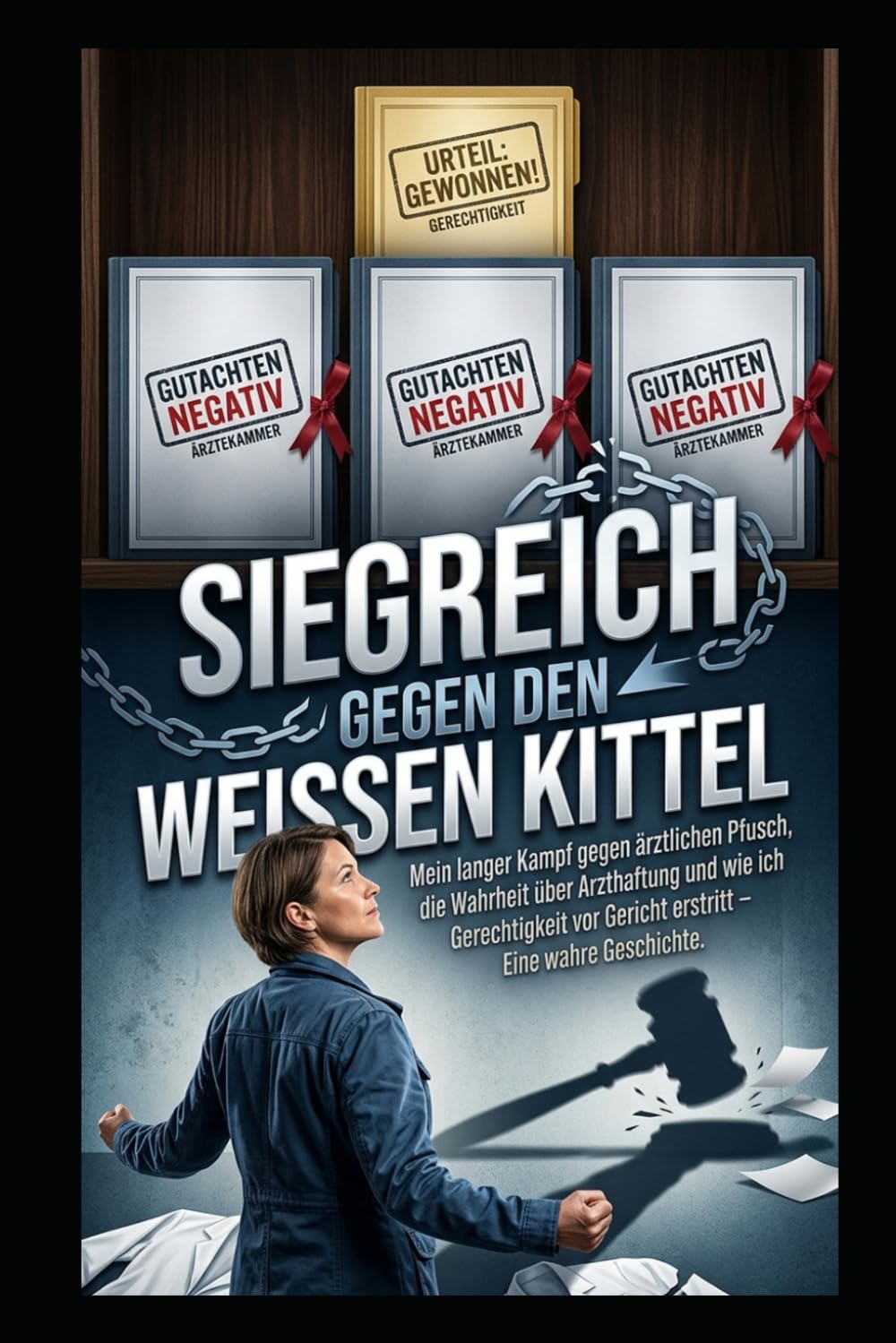 capítulo por capítulo baixar Siegreich gegen den weißen Kittel: Mein langer Kampf gegen ärztlichen Pfusch, die Wahrheit über Arzthaftung und wie ich Gerechtigkeit vor Gericht erstritt – Eine wahre Geschichte. (German Edition)