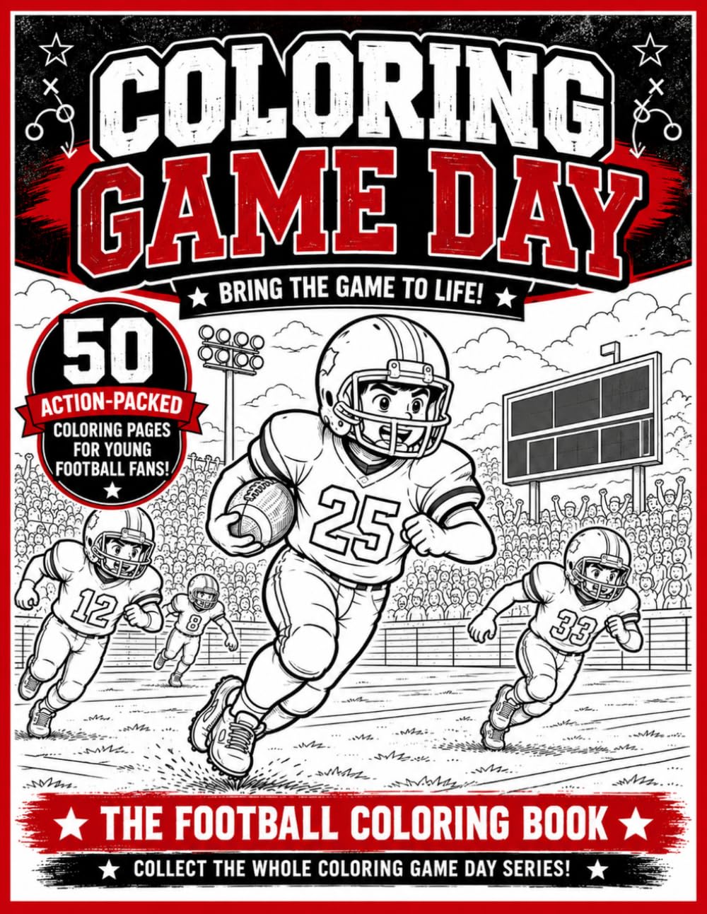 Coloring Game Day: Football: Bring the game to life baixar o livro de graça
