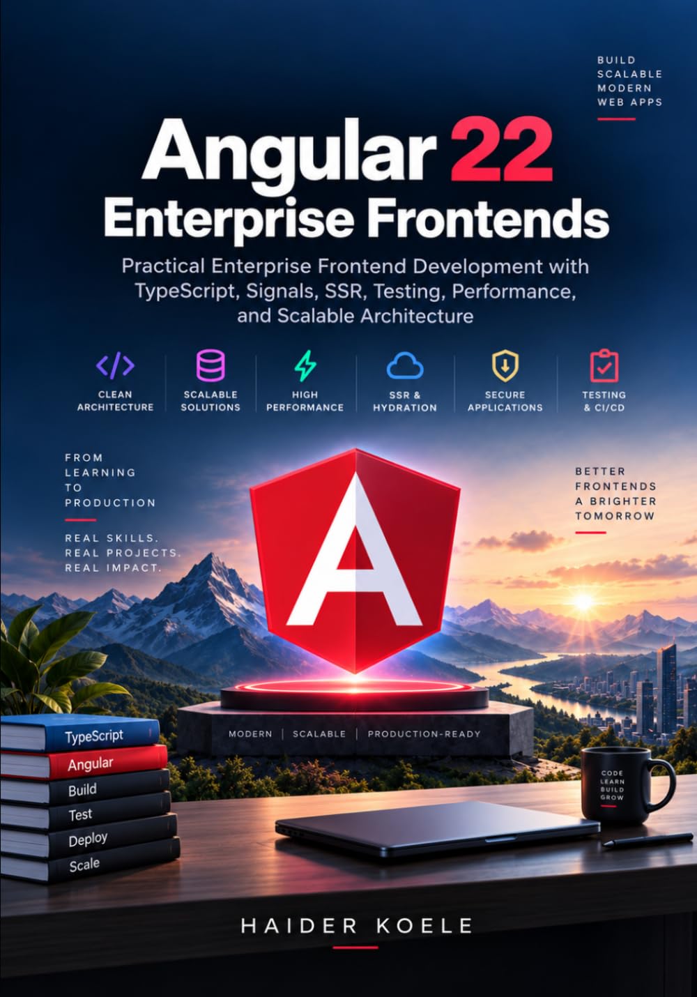 Angular 22 Enterprise Frontends: Practical Enterprise Frontend Development with TypeScript, Signals, SSR, Testing, Performance, and Scalable Architecture baixar o livro de graça