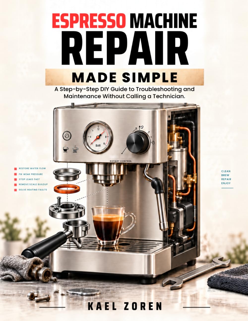 capítulo por capítulo baixar Espresso Machine Repair Made Simple: A Step-by-Step DIY Guide to Troubleshooting and Maintenance Without Calling a Technician