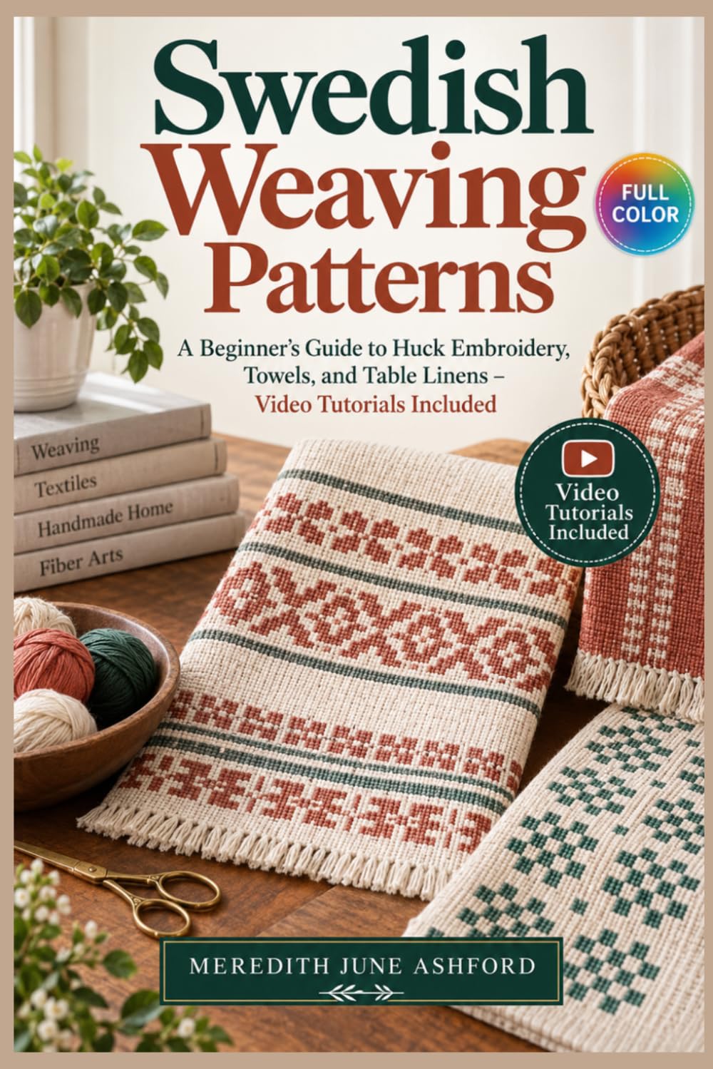 ler totalmente Swedish Weaving Patterns: A Beginner's Guide to Huck Embroidery, Towels, and Table Linens - Video Tutorials Included