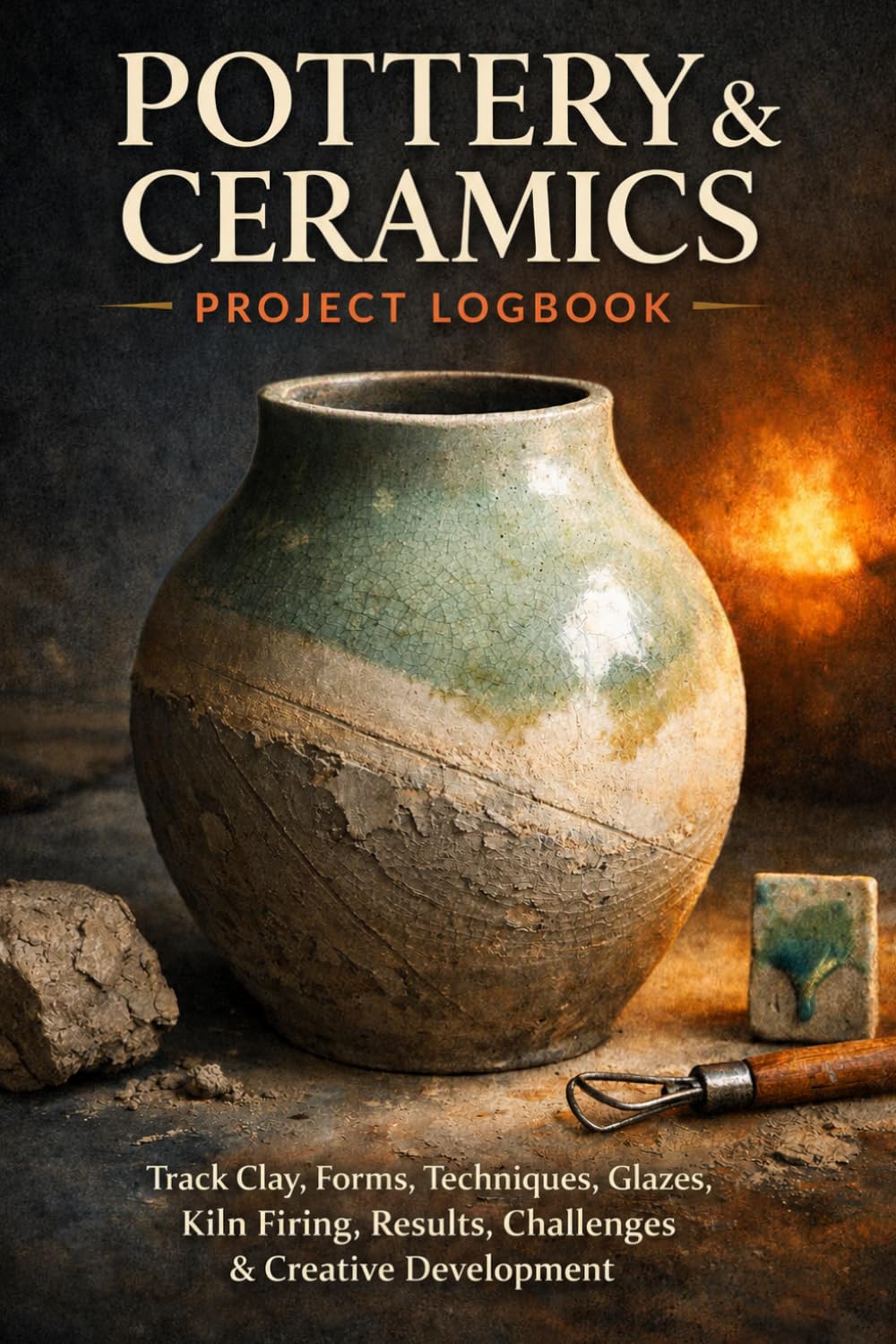 POTTERY & CERAMICS PROJECT LOGBOOK: Track Clay, Forms, Techniques, Glazes, Kiln Firing, Results, Challenges & Creative Development baixar livro de graça