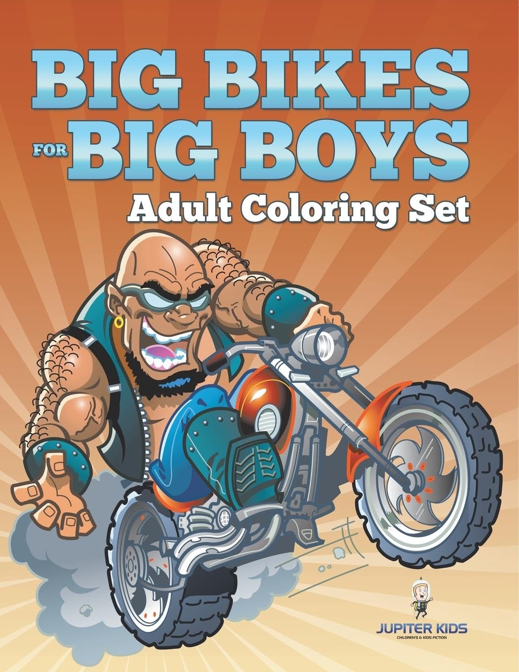 Big Bikes For Big Boys: Adult Coloring Set baixar o livro de graça