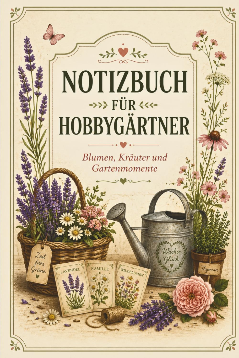 Notizbuch für Hobbygärtner – Blumen, Kräuter und Gartenideen, Softcover.: 160 Seiten liniertes Notizbuch | Für Pflanzideen, Gartenplanung, Kräuter und persönliche Gartenmomente. (German Edition) baixar livro de graça