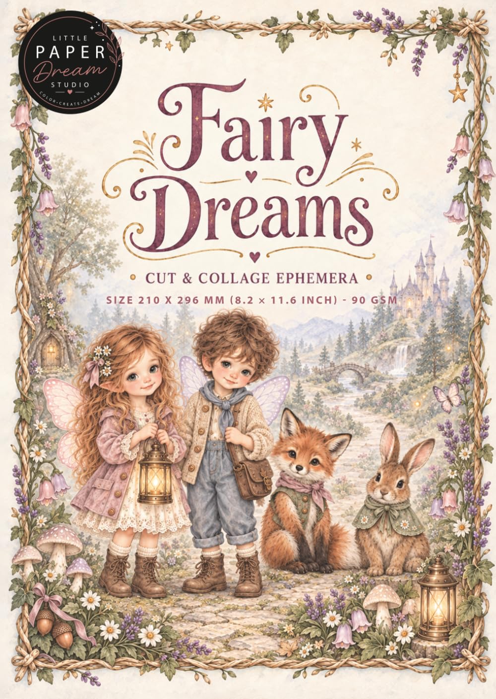 ler totalmente Little Paper Dream Studio - Fairy Dreams: cut & collage ephemera (Dutch Edition)