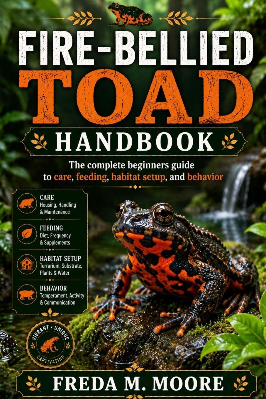 capítulo por capítulo baixar Fire-Bellied Toad Handbook: The complete beginners guide to care, feeding, habitat setup, and behavior