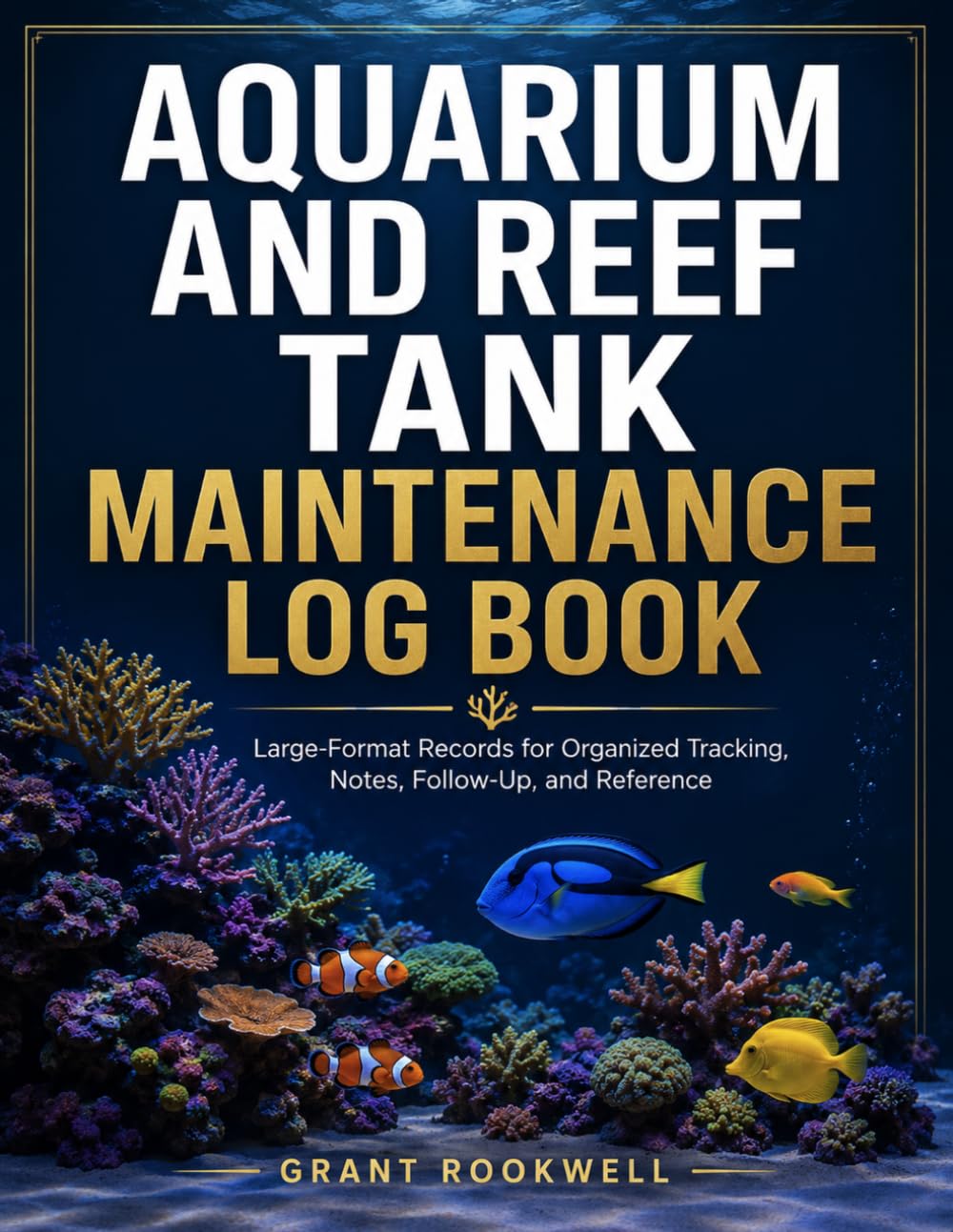 Aquarium And Reef Tank Maintenance Log Book: Large-Format Records for Organized Tracking, Notes, Follow-Up, and Reference baixar o livro de graça