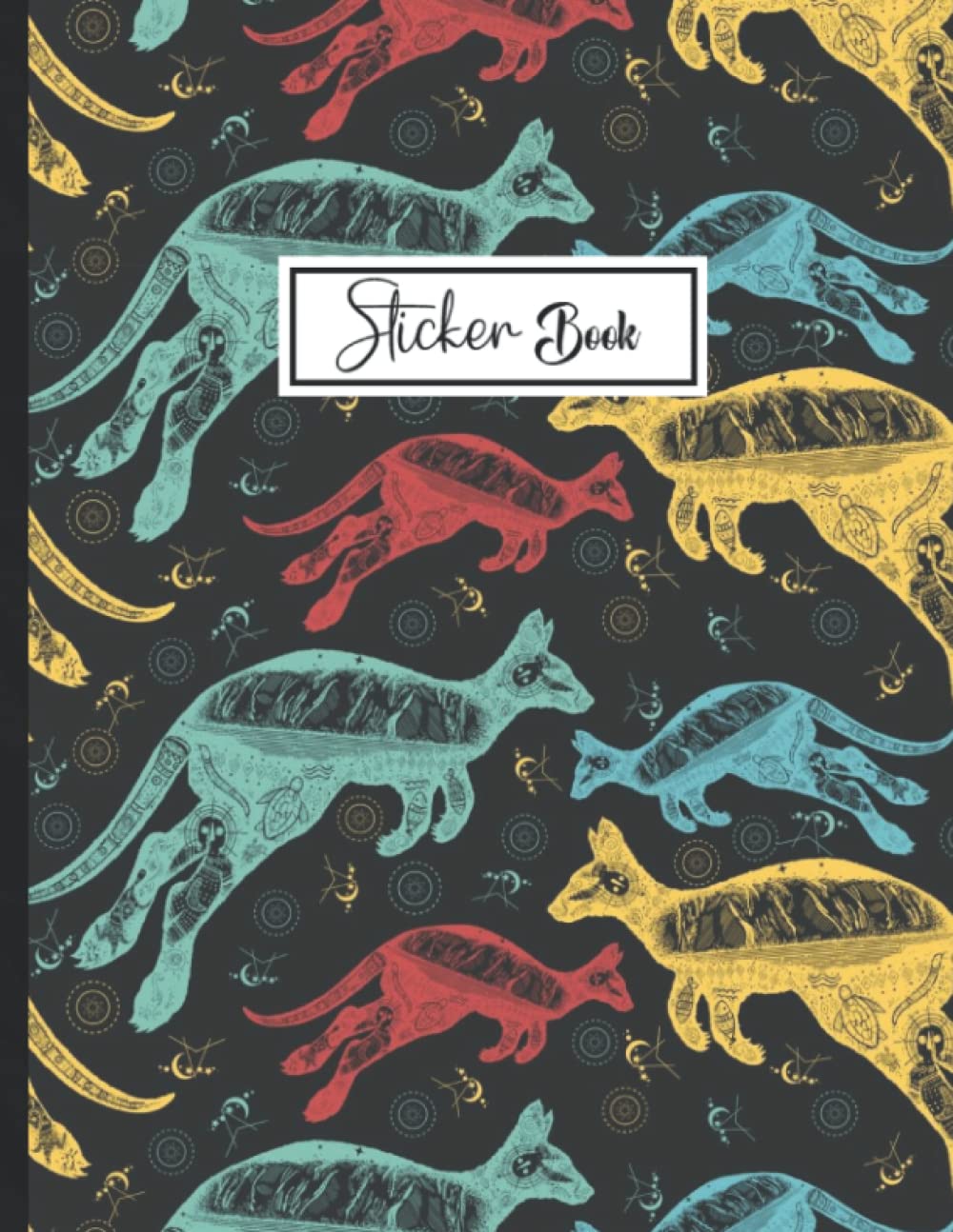 capítulo por capítulo baixar Sticker Book: Blank Sticker Collection Book for Girls with Kangaroo.