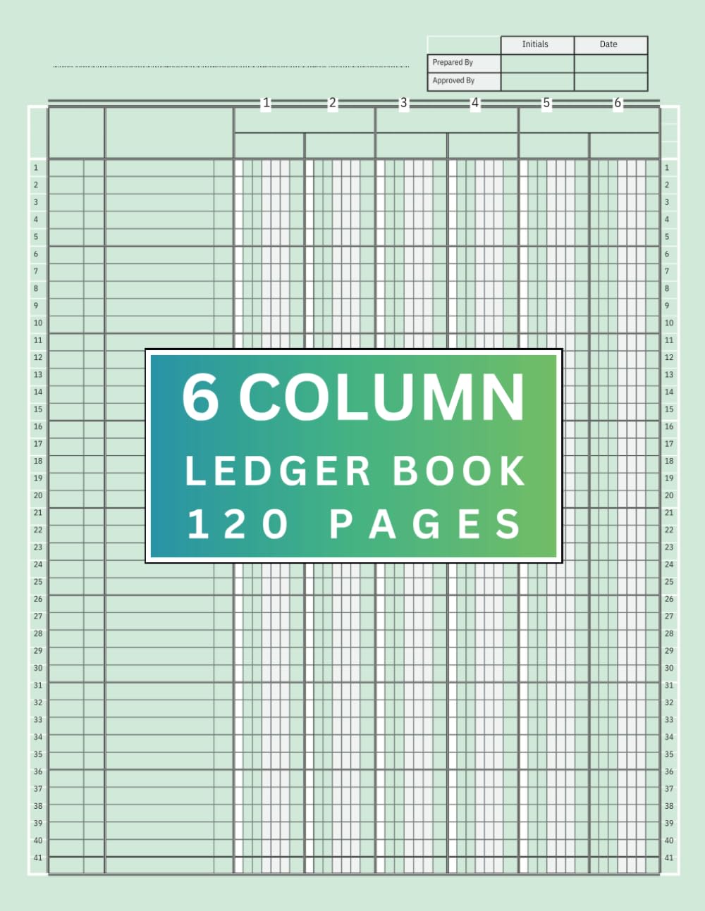 6 Column Ledger Book: Accounting Ledger Book for Small Business | 6 column Ledger Book for Bookkeeping | 8.5" x 11", 120 Pages | Account Ledger Book for personal use baixar livro de graça