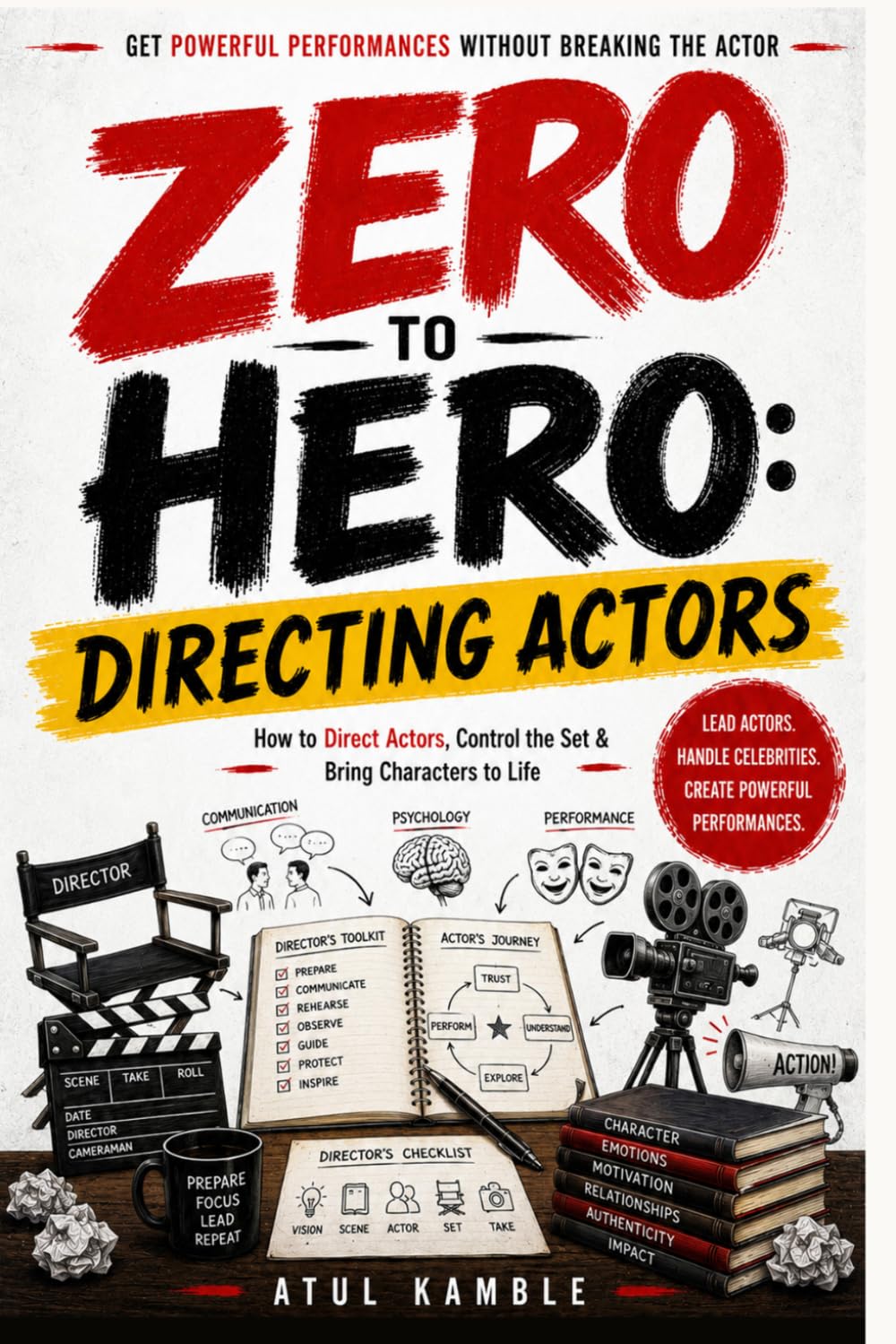 ZERO TO HERO: DIRECTING ACTORS: How to Direct Actors, Control the Set & Bring Characters to Life (From Zero to Hero Filmmaker) baixar livro de graça