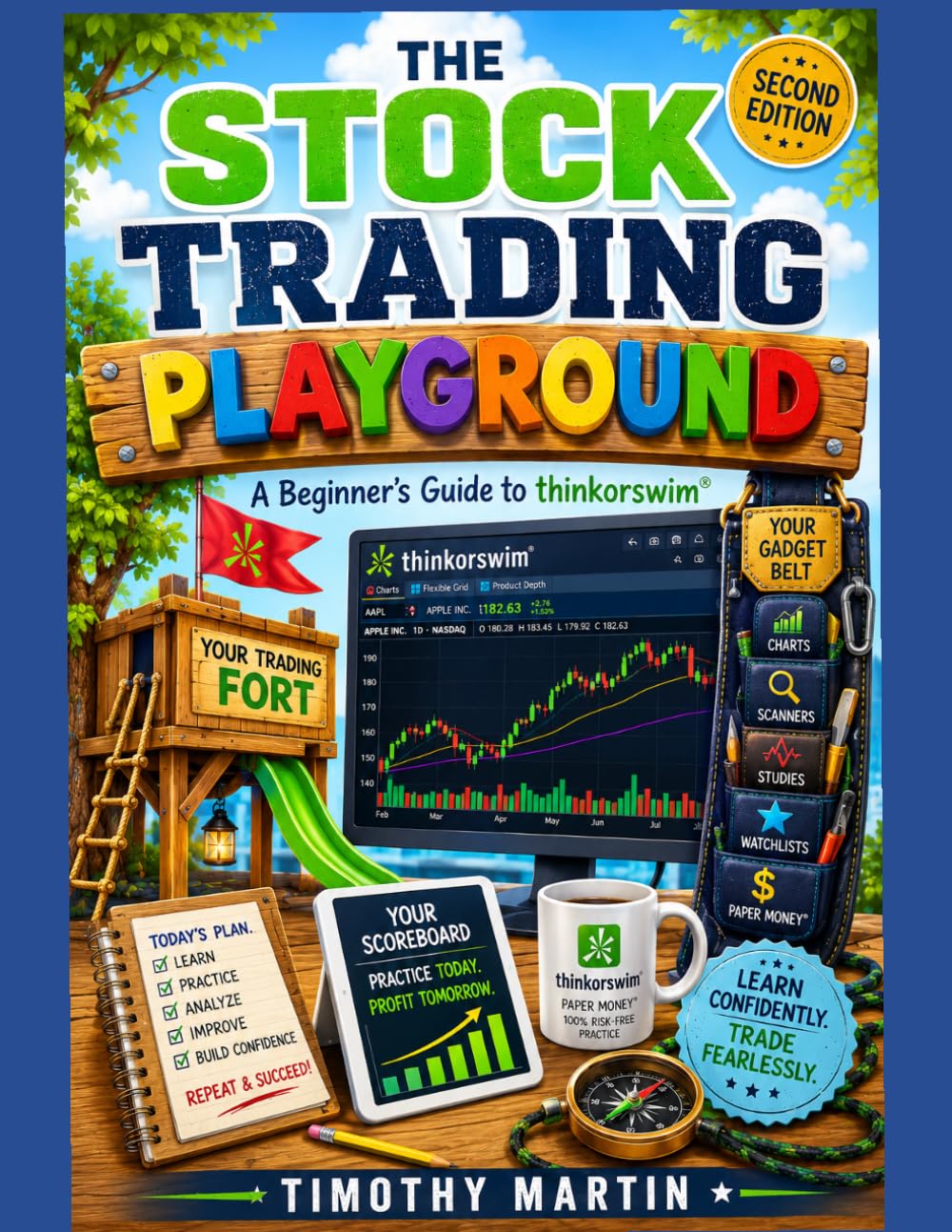 capítulo por capítulo baixar THE STOCK TRADING PLAYGROUND: A Beginner’s Guide to thinkorswim®