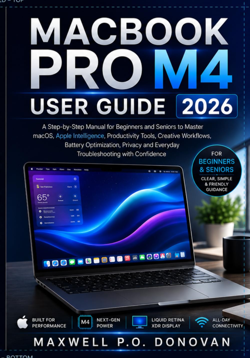 ler totalmente MACBOOK PRO M4 USER GUIDE 2026: A Step-by-Step Manual for Beginners and Seniors to Master macOS, Apple Intelligence, Productivity Tools, Creative... and Everyday Troubleshooting with Confidence