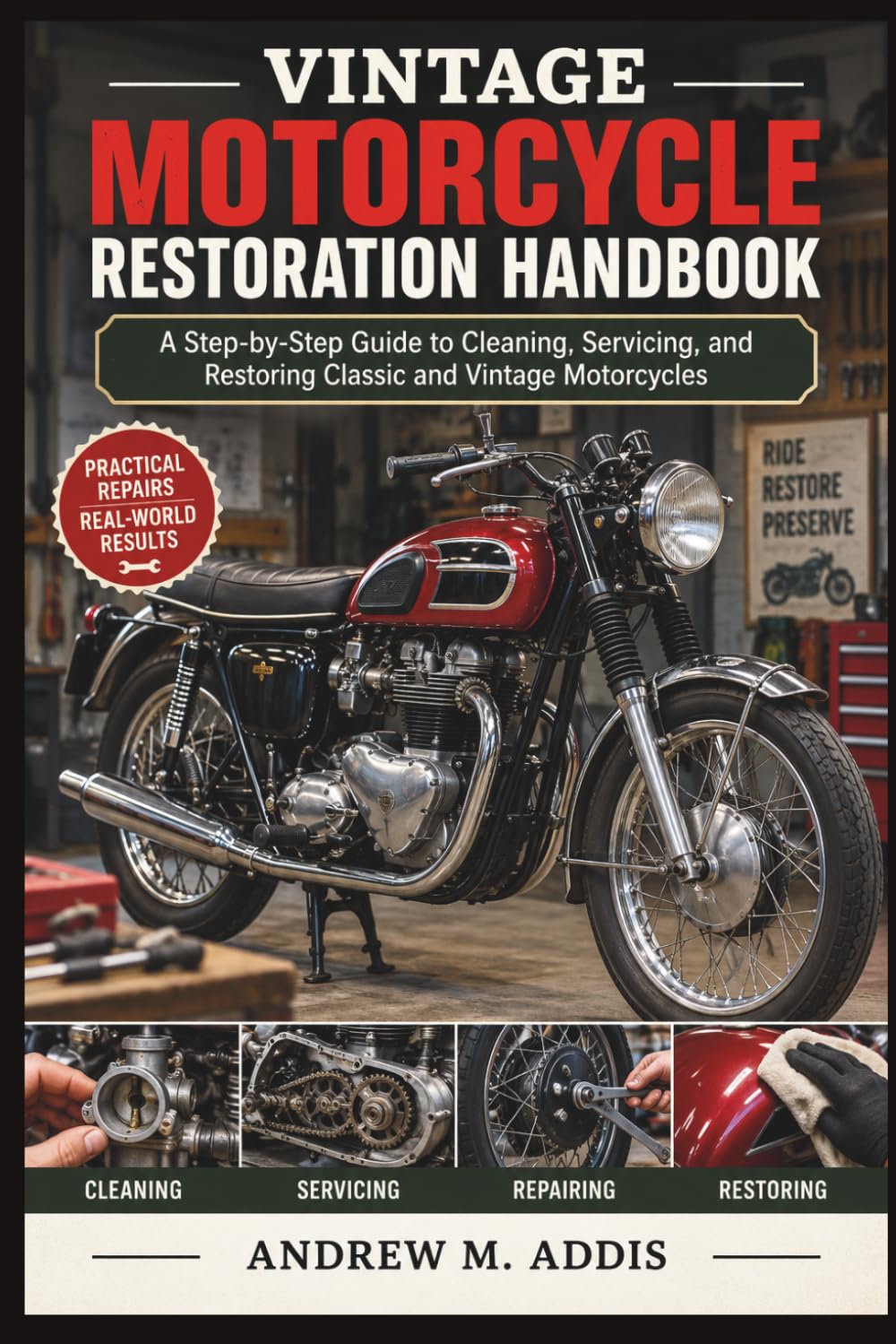 ler totalmente Vintage Motorcycle Restoration Handbook