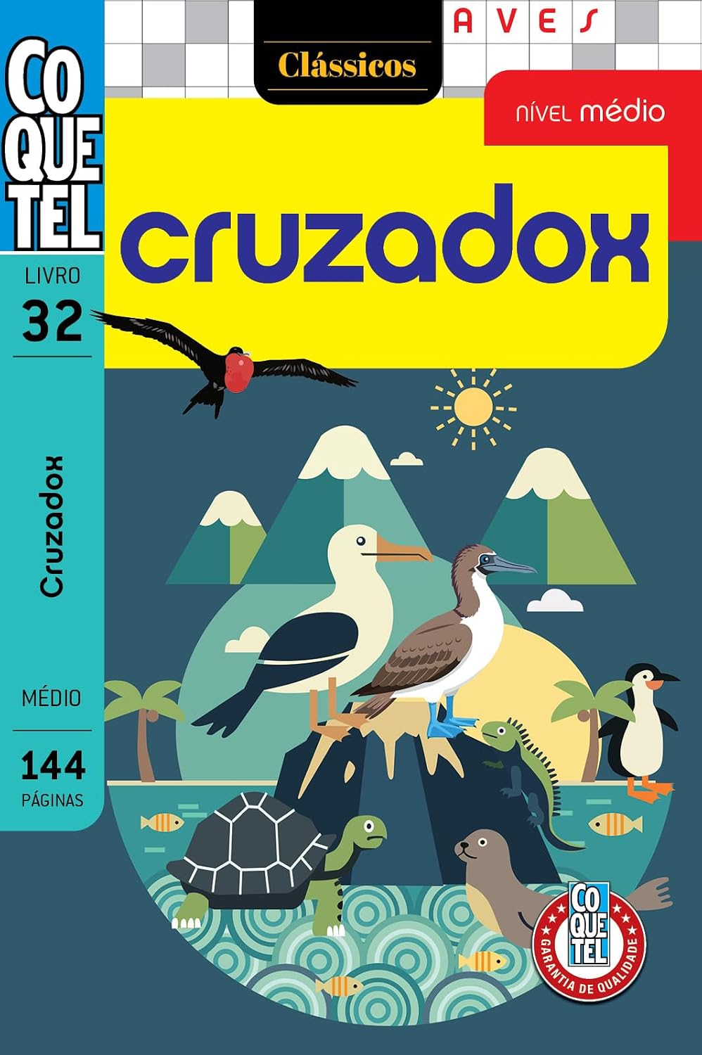 ler totalmente Livro Coquetel Cruzadox 32: Nível Médio
