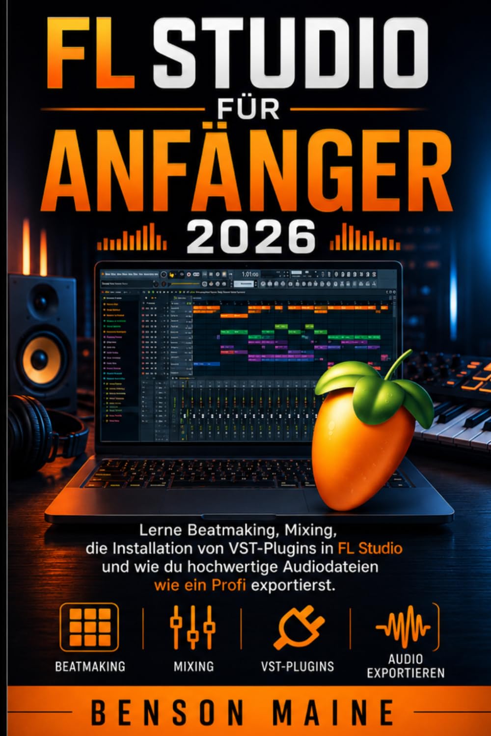 capítulo por capítulo baixar FL Studio für Anfänger 2026: Lerne Beatmaking, Mixing, die Installation von VST-Plugins in FL Studio und wie du hochwertige Audiodateien wie ein Profi exportierst (German Edition)