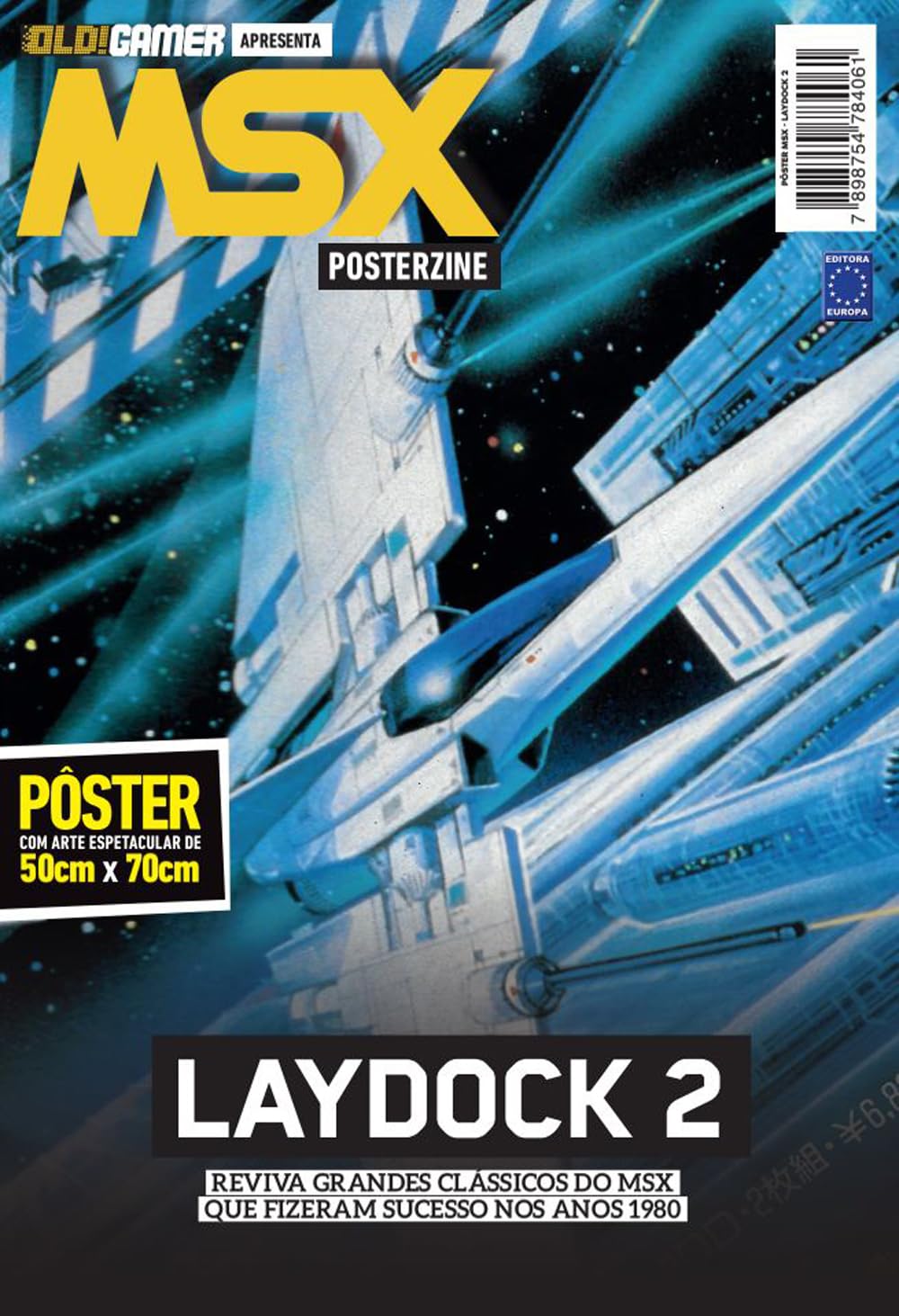MSX - Laydock 2 - Superpôster OLD!Gamer baixar o livro de graça
