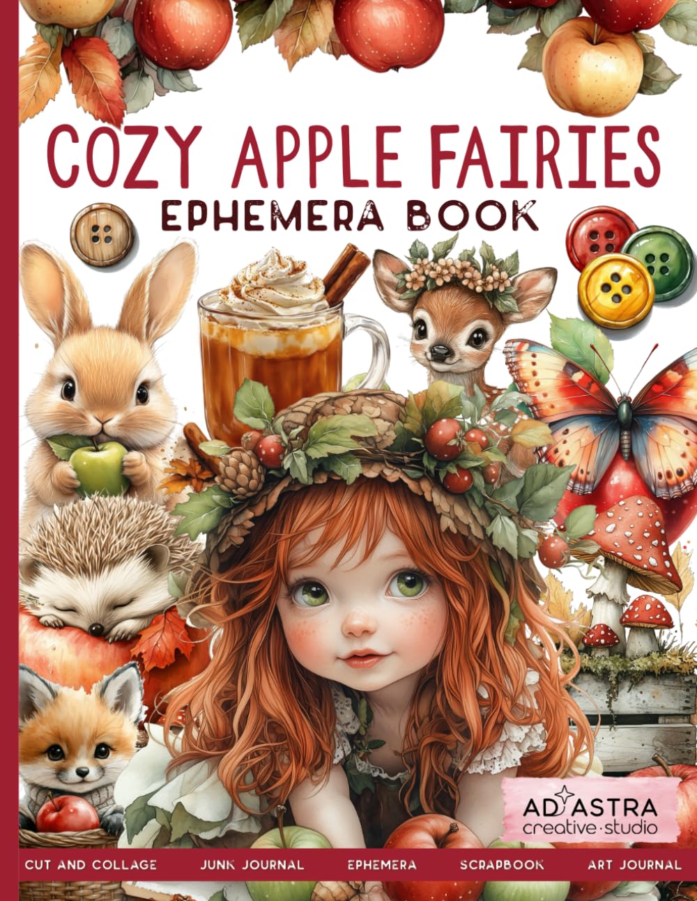 COZY APPLE FAIRIES EPHEMERA: For Junk Journals, Scrapbook, Ephemera Cut And Collage And More baixar o livro de graça