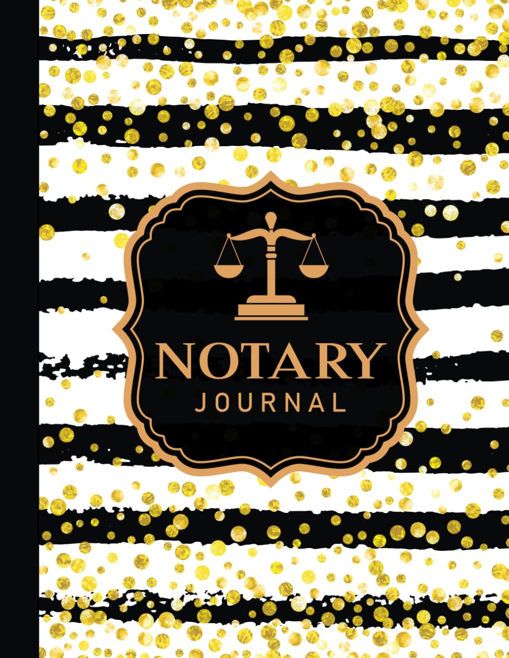ler totalmente Notary Journal: Notary Log Book To Record Notarial Acts | 200 Entries | Notary Public Record Book For Signing Agents | Confetti Dot Sequins Cover Design
