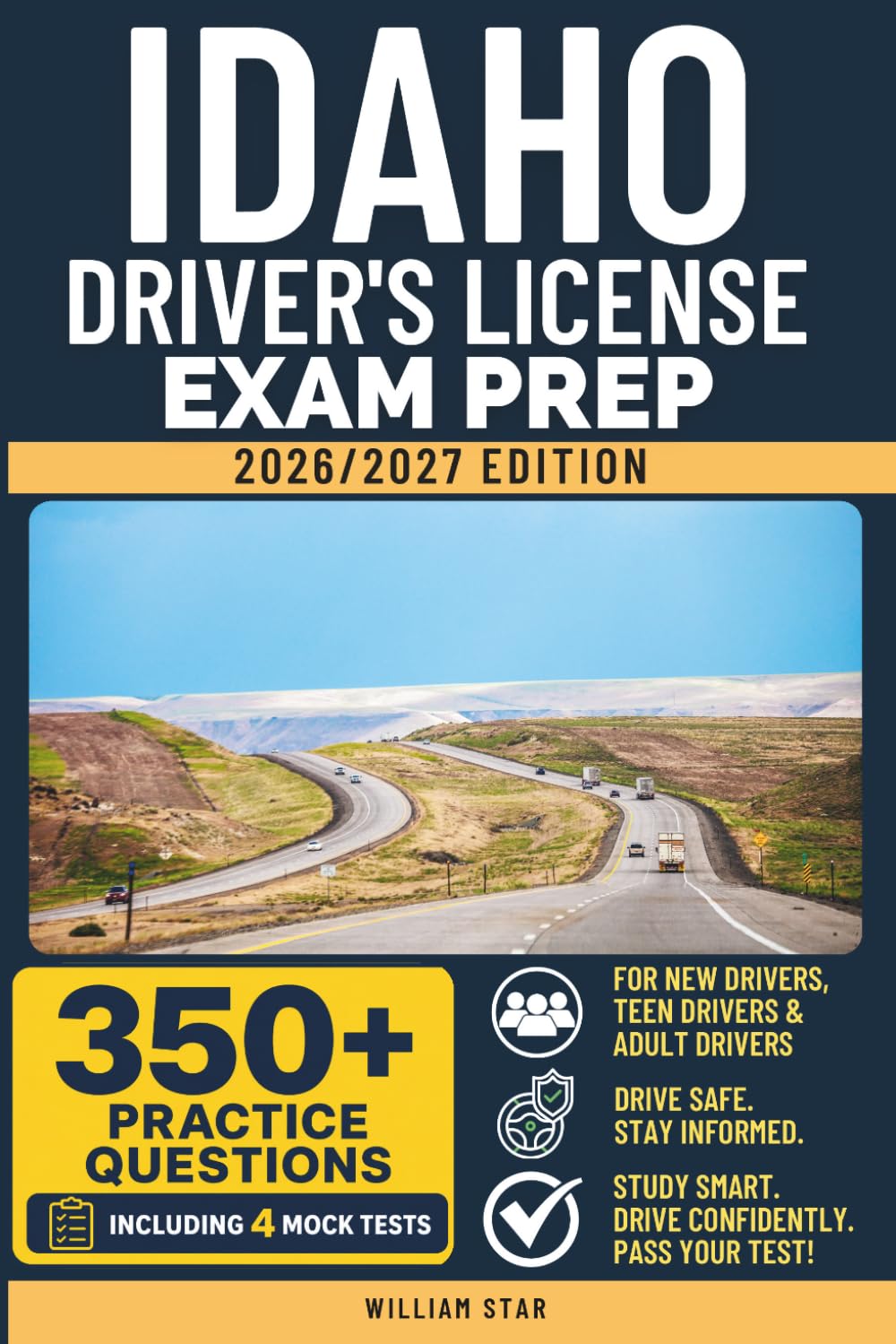 ler totalmente Idaho Driver's License Exam Prep: Study Guide, Road Signs & Practice Tests to Help You Pass the Written Knowledge Test (USA DMV Permit Study Books)