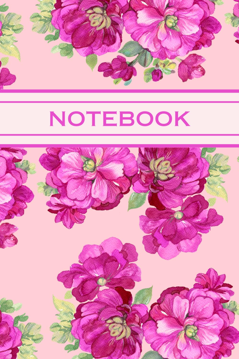 capítulo por capítulo baixar Light Pink Journal With Adorable Flowers For Home, School, College, Work: Notebook