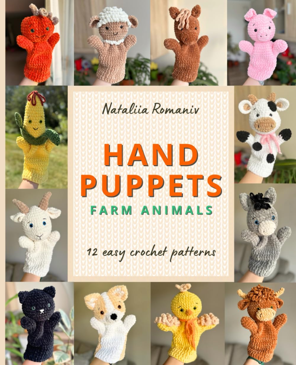 capítulo por capítulo baixar Crochet Farm Animals Hand Puppets. 12 Patterns: Crochet Amigurumi Patterns (Crochet Hand Puppets Patterns)