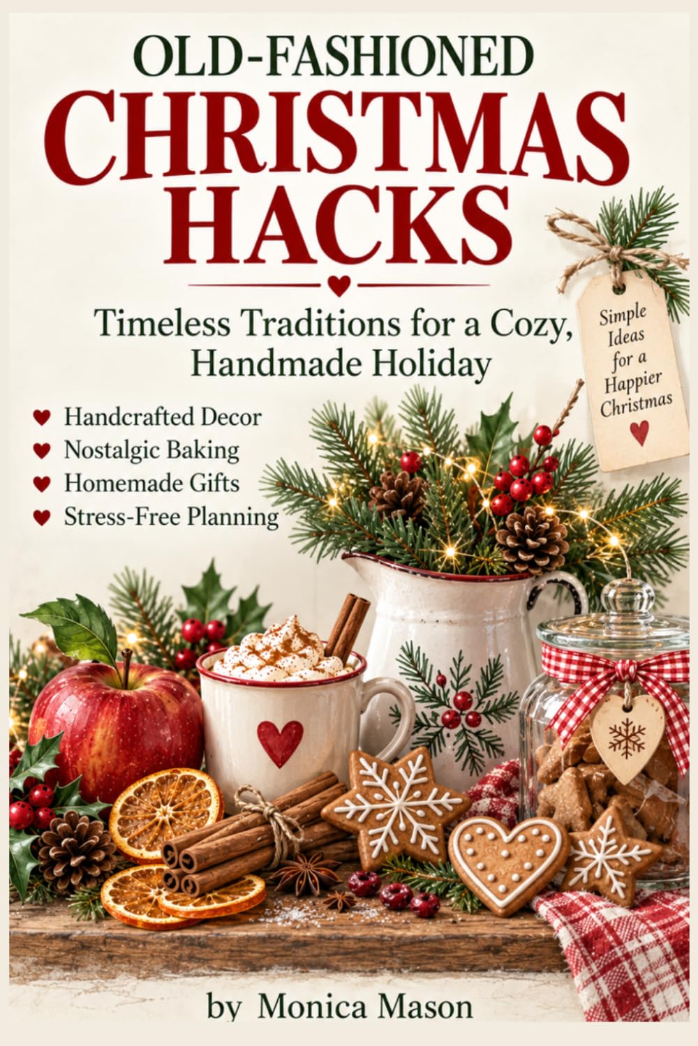Old-Fashioned Christmas Hacks: Timeless Traditions, Handcrafted Decor, Nostalgic Bakes, and Homemade Gifts for a Cozy, Stress-Free Holiday baixar livro de graça