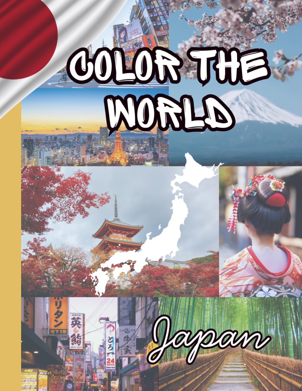 Color The World: Japan (Color The World: A Travel-Inspired Coloring Book Exploring Cities, Landmarks, Foods and Traditions Around the Globe) baixar o livro de graça