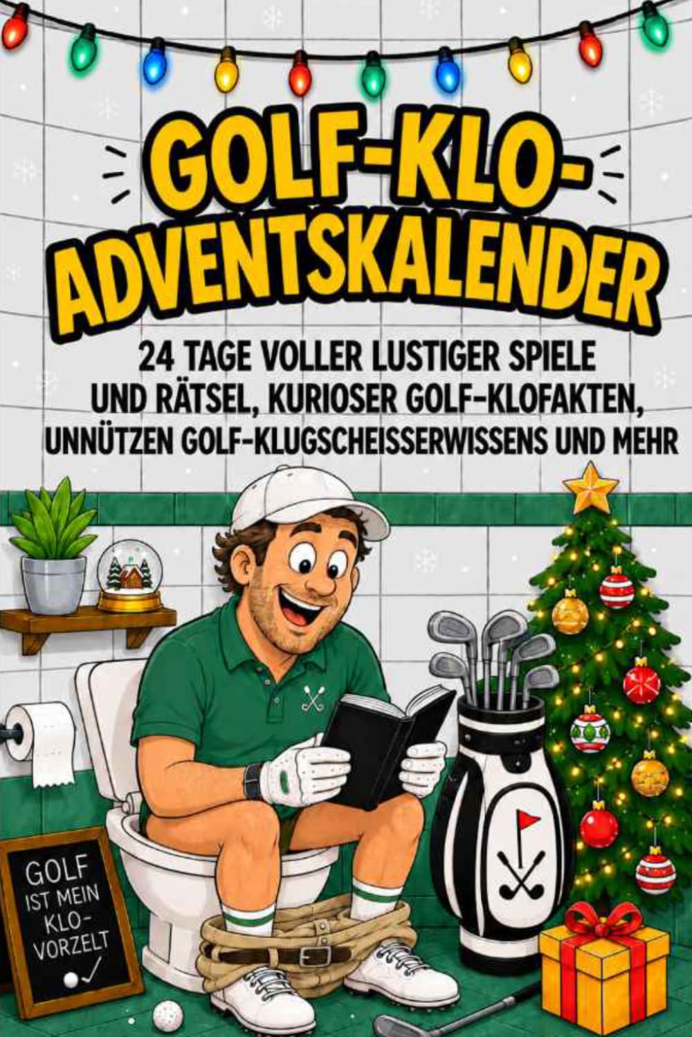 Golf-Klo-Adventskalender – 24 Tage voller lustiger Spiele und Rätsel, kurioser Golf-Klofakten, unnützen Golf-Klugscheißerwissens und mehr: Das... für Golfer im Advent (German Edition) baixar o livro de graça