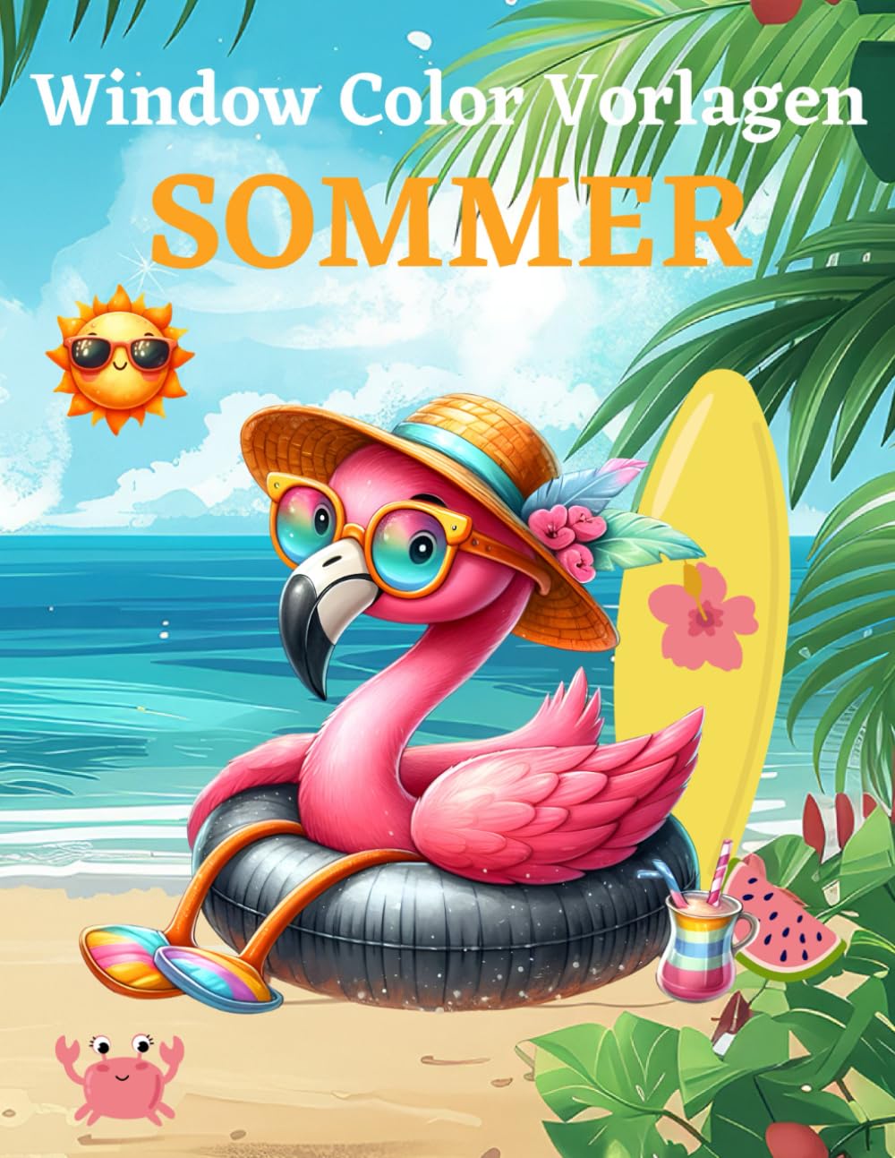 Window Color Vorlagen Sommer: Liebevoll gestaltete und abwechslungsreiche Sommermotive Für Kinder ab 5 Jahren und Erwachsene | Schablonen Für Mädchen,... Wiederverwendbar (German Edition) baixar livro de graça