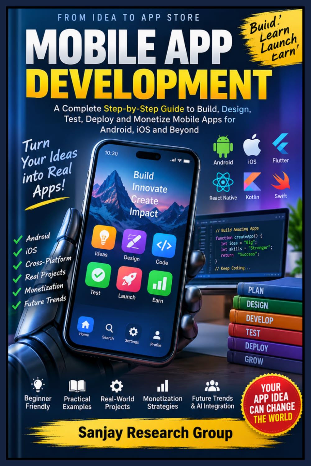 Mobile App Development: A Complete Step by Step Guide to Build, Design, Test, Deploy and Monetize Mobile Apps for Android, IOS and Beyond: 29 baixar o livro de graça