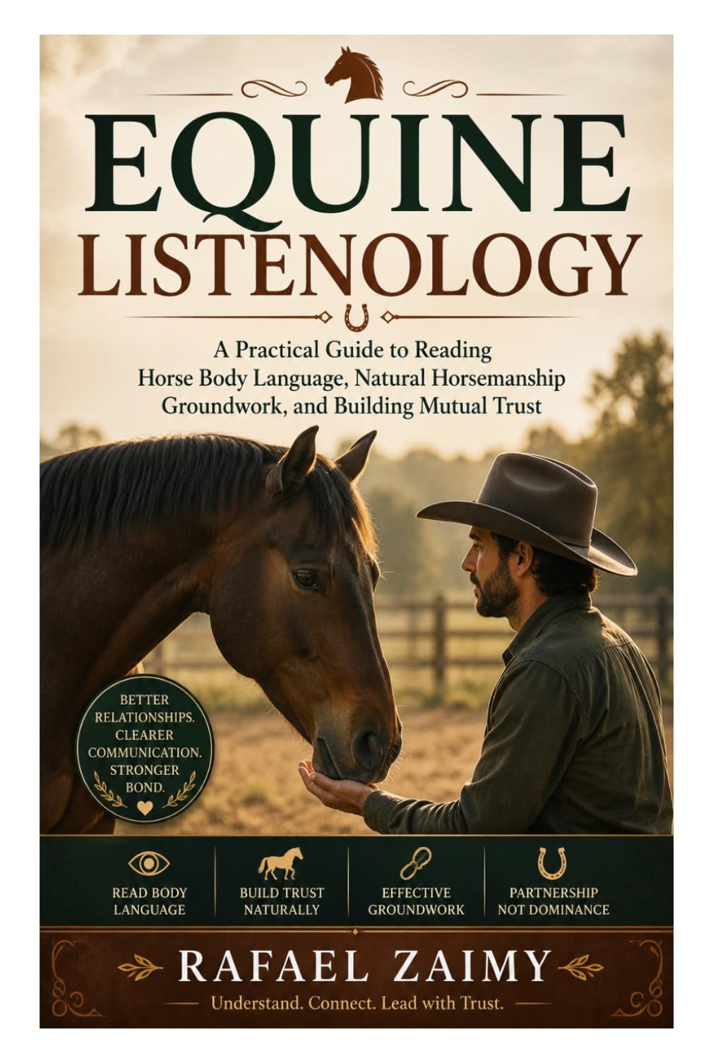 Equine Listenology: A Practical Guide to Reading Horse Body Language, Natural Horsemanship Groundwork, and Building Mutual Trust baixar o livro de graça