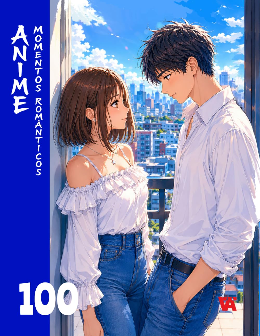 Momentos Românticos. Anime & Manga: 100 ilustrações românticas para colorir (Portuguese Edition) baixar livro de graça
