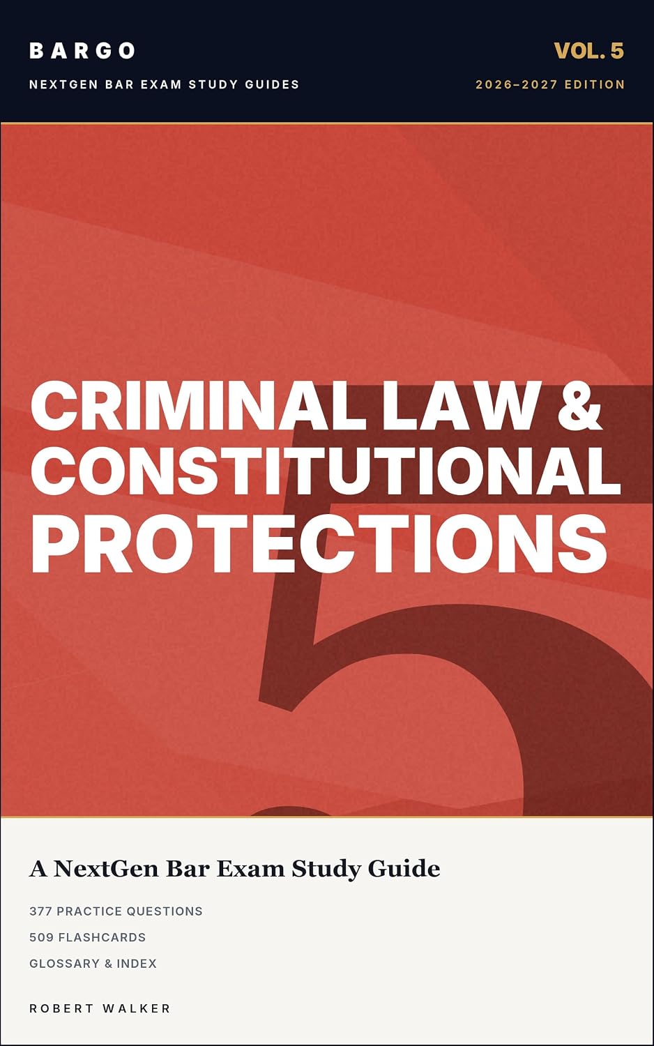 ler totalmente Criminal Law & Constitutional Protections for the NextGen Bar Exam: 2026–2027 Study Guide with Plain-English Outlines, 377 Practice Questions & 509 Flashcards... Exam Study Guides Book 5) (English Edition)