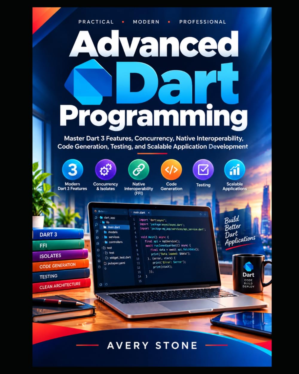 capítulo por capítulo baixar Advanced Dart Programming: Master Dart 3, Concurrency, Native Interoperability, Code Generation, Testing, and Scalable Application Development