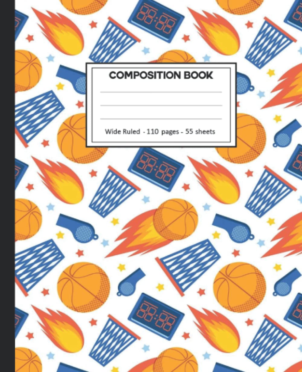 ler totalmente Composition Notebook: Basketball College Ruled: 110+ Lined Pages Writing Journal.