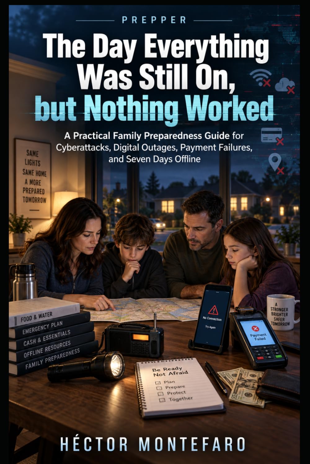 The Day Everything Was Still On, but Nothing Worked: A Practical Family Preparedness Guide for Cyberattacks, Digital Outages, Payment Failures, and Seven Days Offline: 1 baixar o livro de graça