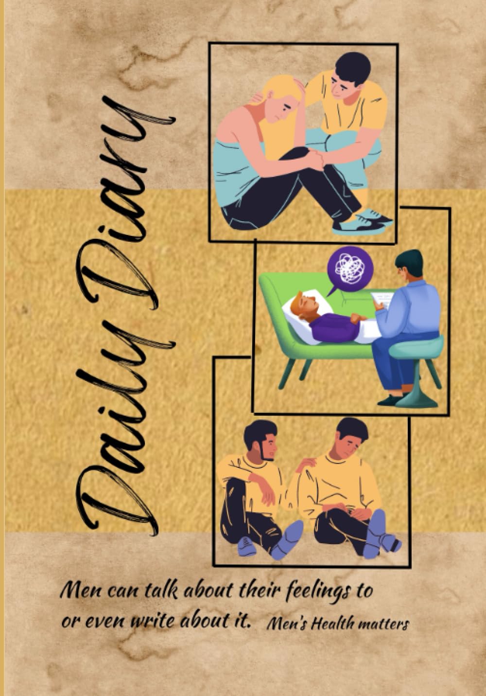 ler totalmente Daily Diary For Men: 6 Month Daily Diary/ Men's Health Matters