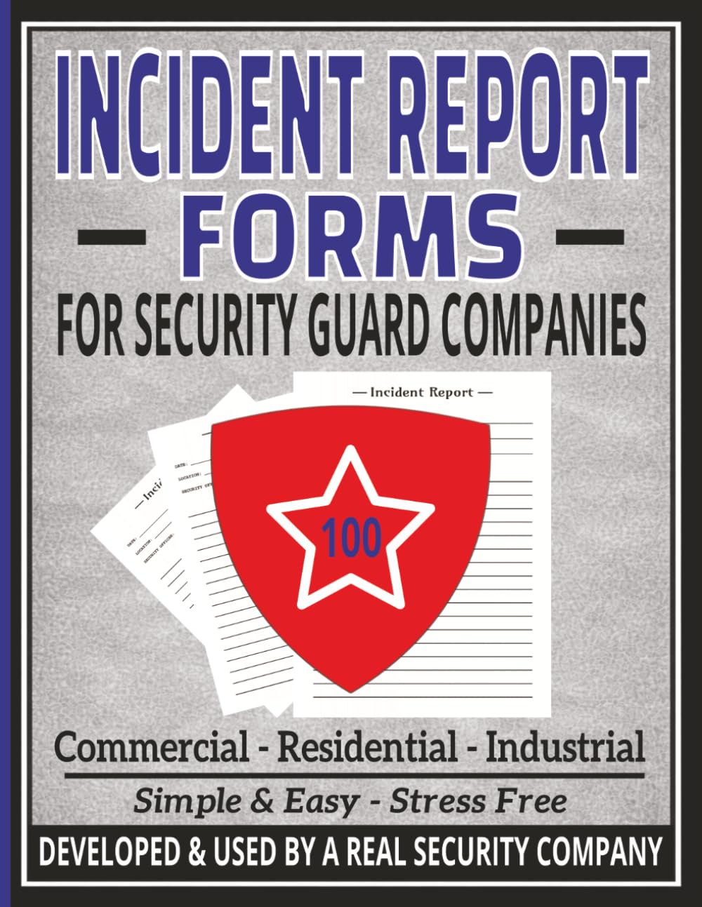 INCIDENT REPORT FORMS (100) • FOR SECURITY GUARD COMPANIES: Simple & Easy Daily Security Officer Logbook Sheets | Security & Patrol Activity, Event, &... Security Service Businesses | 8.5x11 Inches baixar livro de graça