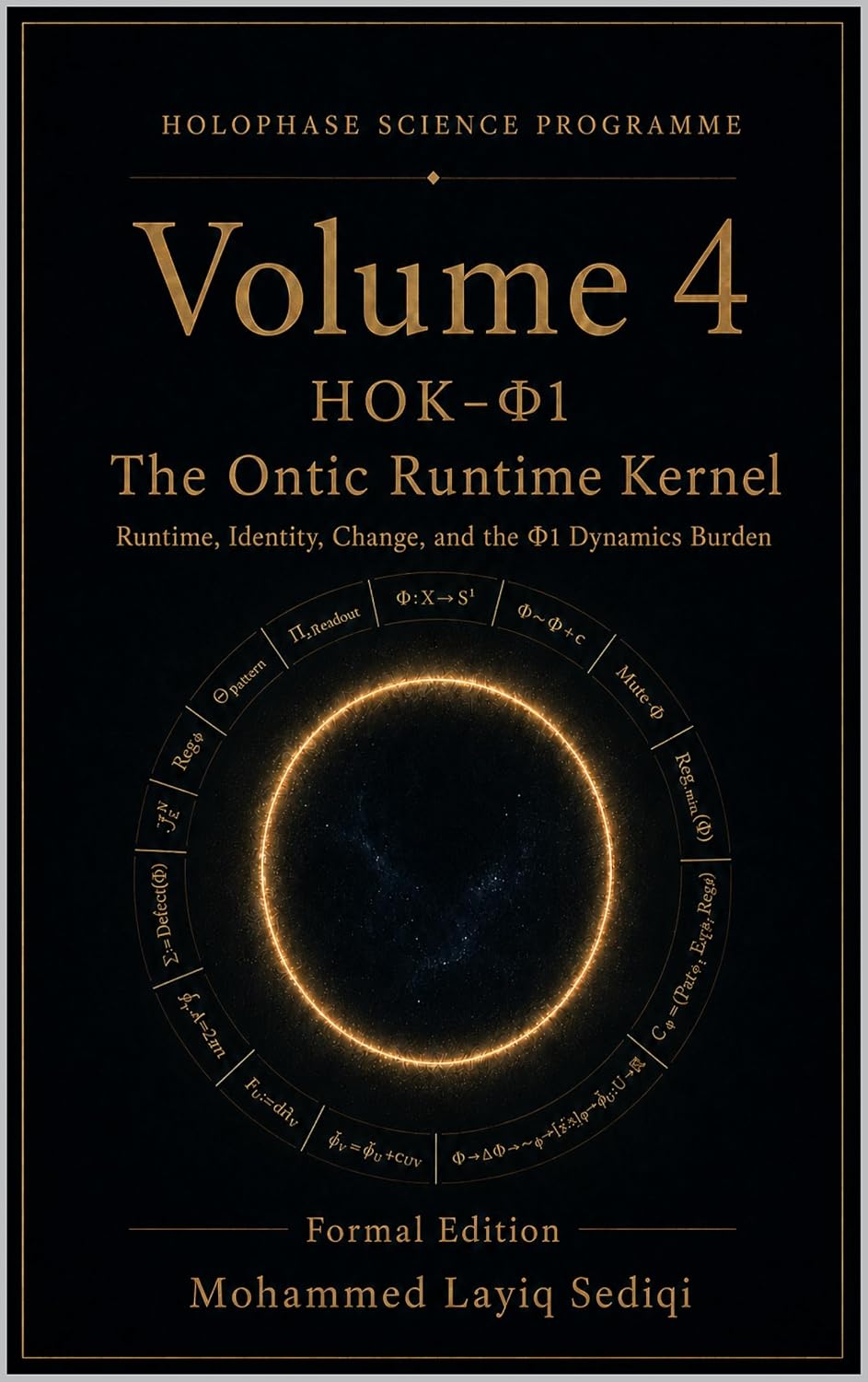 Holophase Volume 4: The Ontic Runtime Kernel: HOK-Φ1 — Runtime, Identity, Change, and the Φ1 Dynamics Burden — Formal Edition (Holophase Science Programme Book 10) (English Edition) baixar o livro de graça